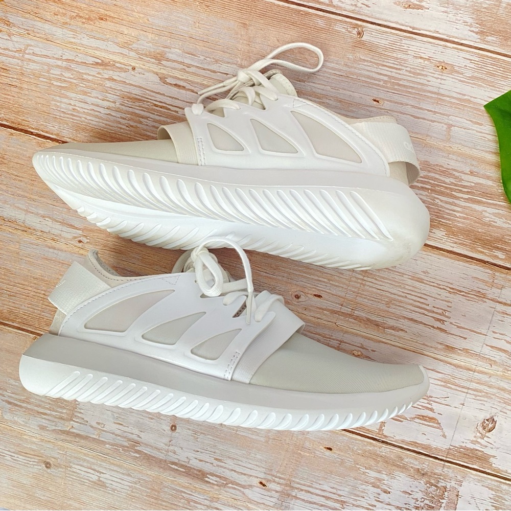 ADIDAS WHITE TUBULAR VIRAL - Picture 3 of 12